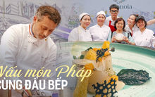 Đích thân đầu bếp của Đại sứ quán Pháp trình diễn và hướng dẫn nấu ăn miễn phí cho người dân thì sẽ như thế nào?