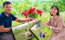 Vợ chồng trẻ bỏ phố về quê, cải tạo 20.000 m2 vườn hoang thành "rừng" hoa hồng