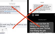 Mạo danh ngân hàng dọa người dùng đóng phí quảng cáo