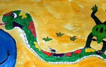 Con gái 7 tuổi mê vẽ rắn còn đoạt cả giải thưởng, bố mẹ tự hào nhưng cô giáo xem xong lập tức cau mày: "Báo cảnh sát đi!"