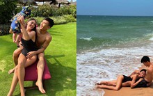 Vợ chồng Bùi Tiến Dũng “xả” loạt ảnh đẹp mỹ mãn: Đôi chân dài miên man của Dianka chiếm trọn spotlight