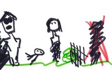 Thi vẽ tranh về đề tài gia đình, bé trai khiến cô giáo tá hỏa vì tác phẩm quá u ám, chuyên gia tâm lý thì cảnh báo: "Mọi chuyện đã đi quá xa rồi!"