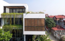 Chiêm ngưỡng nhà 3 tầng ngập gió và ánh sáng được đề cử là công trình của năm