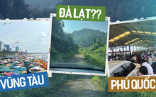 Vũng Tàu kẹt đủ đường, Đà Lạt và một số nơi "đột ngột" vắng vẻ vào ngày đầu tiên của kỳ nghỉ lễ
