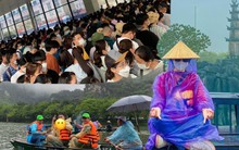 Các điểm du lịch trong nước ngày nghỉ lễ đầu tiên: cửa khẩu Móng Cái đông nghịt người, Ninh Bình mưa gió du khách vẫn bất chấp check-in