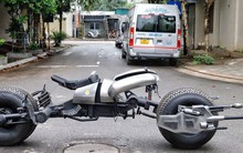 Mạnh tay chi 200 triệu đồng chế tạo xe 'Batpod' trong phim The Dark Knight
