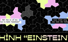 Một thợ in về hưu tìm ra hình "einstein", giải thành công bài toán nổi tiếng