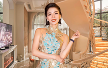 Bên trong biệt thự 589m2 của Lệ Quyên: Đẹp như resort 5 sao, nội thất xa hoa đắt đỏ, riêng gương soi đã 100 triệu đồng