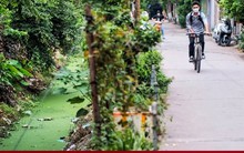 Hàng loạt mương thối bốc mùi giữa Hà Nội, bủa vây người dân