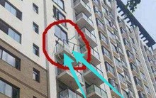Sống thấp thỏm ở chung cư vì sợ ban công tầng trên đổ sập lên người
