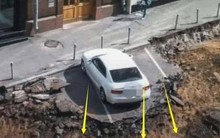 Đỗ xe sai vị trí, khi quay lại cô gái chứng kiến cảnh tượng hết hồn