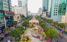 Cấm xe lưu thông vào đường Nguyễn Huệ trong 2 buổi tối cuối tuần