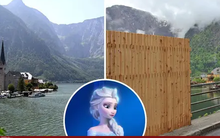 Thị trấn du lịch nổi tiếng ở Áo dựng hàng rào ngăn du khách selfie