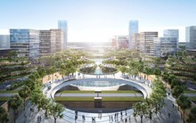 Khu trụ sở mới dài hơn 1 km của 13 bộ ngành, gần trung tâm R&D Samsung