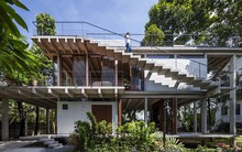 Độc đáo mẫu nhà nổi vừa rẻ vừa đẹp dành cho vùng hay ngập úng