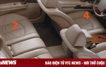 Văn hóa ngồi ô tô - 'luật bất thành văn' ít người biết