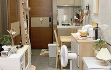 Căn hộ chỉ 20m2 nhưng sắp xếp khéo léo, đầy tiện nghi