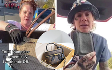 Cô gái kiếm được gần 120 triệu đồng/tháng nhờ đi... bới rác: Kho báu ẩn náu trong đồ bỏ đi, ví hiệu Louis Vuitton, giày Michael Kors đều có cả