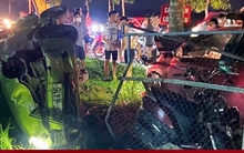 Truy tìm tài xế ô tô gây tai nạn liên hoàn ở Vĩnh Phúc