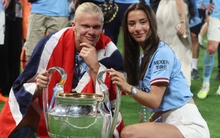 Cận cảnh: Haaland và dàn sao Man City ăn mừng chức vô địch Cúp C1 châu Âu