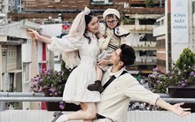 Bộ ảnh 'cả thế giới trên tay ba' đáng yêu của gia đình nhỏ ở Đà Lạt