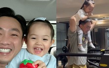 Cường Đô La bị nhắc nhở vì hành động nguy hiểm cõng con gái trên vai khi đang tập gym