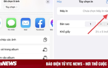 Cách in tin nhắn văn bản từ iPhone