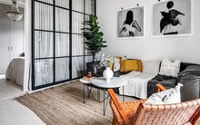 Căn hộ mang phong cách Bắc Âu hiện đại với thiết kế cầu thang xoắn ốc ấn tượng