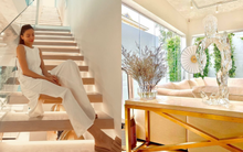 Biệt thự bạc tỷ của Hà Hồ - Kim Lý: Vị trí đắc địa, bên trong bày trí cực "chanh sả"