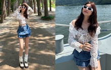 Con gái út MC Quyền Linh khoe diện mạo cá tính, trái ngược chị gái