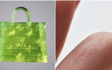 Kỳ lạ túi xách Louis Vuitton nhỏ "bằng mắt muỗi", xuyên qua được lỗ kim nhưng được đấu giá tới 1,4 tỷ đồng