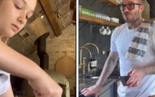 Khoe kỹ năng nấu ăn đỉnh cao của con gái, vợ David Beckham khiến nhiều người xuýt xoa trước căn bếp xa hoa trong căn biệt thự cổ điển trị giá hơn 850 tỷ đồng ở Cotswolds