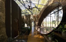 Lạ mắt mẫu nhà không cần dùng điện hay điều hòa mùa hè