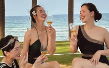 Phanh Lee cùng hội bạn thân khoe dáng khi du lịch