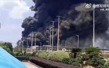 Nổ nhà máy hoá chất ở đông nam Trung Quốc