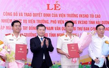 Bộ Công an, Viện Kiểm sát nhân dân tối cao trao quyết định bổ nhiệm nhân sự