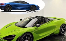 Đặt mua McLaren 750S màu xanh giá hơn 20 tỷ, đại gia Hoàng Kim Khánh chia sẻ: ‘Phấn đấu đủ màu để vợ thích đi xe màu gì có màu đó’