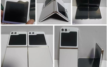 Galaxy Z Flip5 lộ ảnh thực tế trước ngày ra mắt: Màn hình phụ "khổng lồ"