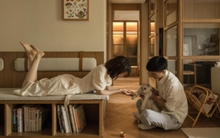 Căn hộ rộng 113m2 xinh xắn của vợ chồng trẻ: "Căng thẳng đến đâu, khi trở về đều thấy nhẹ nhõm"