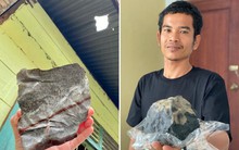 Phát hiện "hòn đá lạ" xuyên thủng mái nhà, 3 bố con vội báo cảnh sát thì được thông báo: "Gia đình phải chuẩn bị tinh thần"