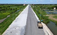 Dự án tuyến đường bộ ven biển Hải Phòng – Thái Bình thi công cầm chừng chờ giải cứu