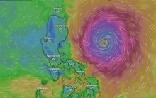 Bão Doksuri có thể thành siêu bão đi vào Bắc Biển Đông