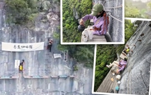 Độc lạ quán cà phê “trên vách đá” thách thức dân ưa mạo hiểm: Ghế ngồi chênh vênh trên vách đá cao có độ cao tương đương tòa nhà 70 tầng