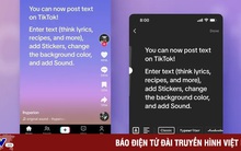 TikTok ra mắt định dạng văn bản để cạnh tranh với Twitter và Threads?