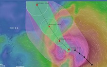 Siêu bão Doksuri vào Biển Đông trong đêm nay