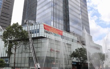 TP HCM: Hướng dẫn thoát nạn cho hơn 6.000 người ở toà nhà Saigon Centre