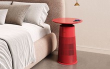 Mẫu máy lọc không khí này vừa có thể làm bàn trà, đế sạc không dây, kiêm luôn đèn ngủ đổi màu