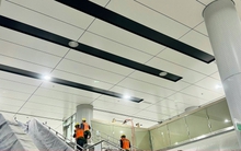 Cận cảnh kiến trúc bên trong Nhà ga Trung tâm Bến Thành, Metro số 1