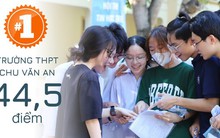 Infographics: Choáng với mức chênh 27 điểm tuyển sinh lớp 10 ở Hà Nội