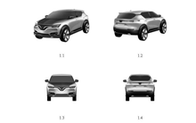 Hé lộ thiết kế ô tô mới của VinFast: Đầu giống đàn anh VF8,  đuôi tương tự VF5